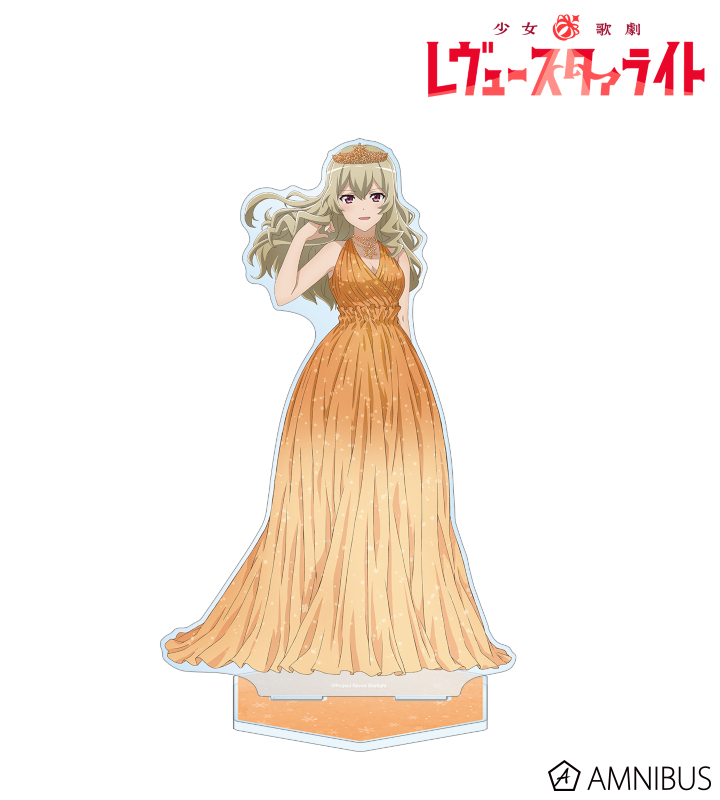 アニメ放送5周年記念 描き下ろし 西條 クロディーヌ SNOW QUEENver. 特大アクリルスタンド