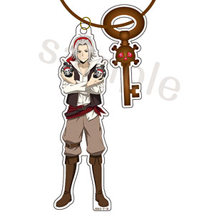 「家庭教師ヒットマンREBORN！」描き下ろし パイレーツ衣装 ワイヤーキーホルダー 02.獄寺隼人