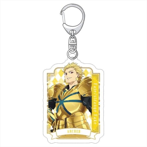 [メナズノロ] Fate/strange Fake アクリルキーホルダー 周辺ストラップ ペンダントプレゼント コスプレ道具 グッズ 軽量 工芸品 萌えグッズ 誕生日 ギフト 撮影 プレゼント (E) [並行輸入品]