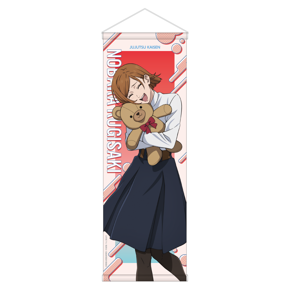 呪術廻戦 5周年_描き下ろしB2ハーフタペストリー GiGOコラボ2026ver.／釘崎野薔薇