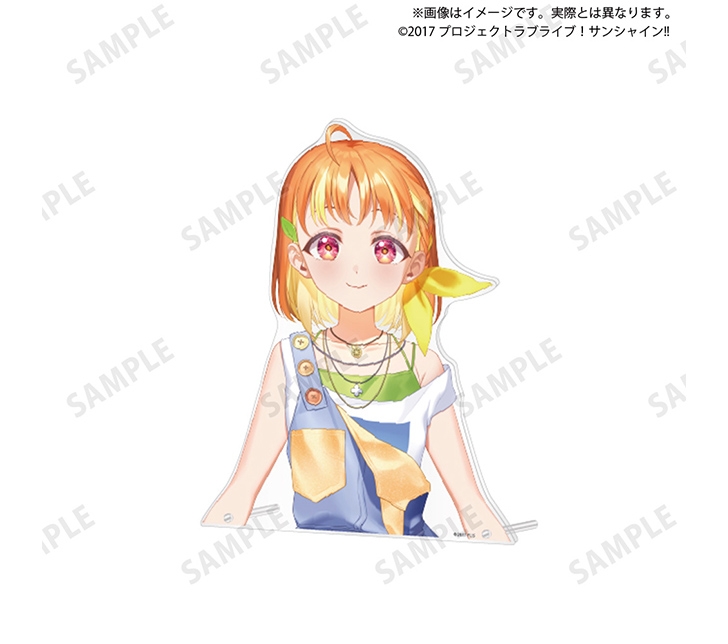 ラブライブ！サンシャイン!! 浦の星女学院購買部 バストアップアクリルスタンド 高海千歌