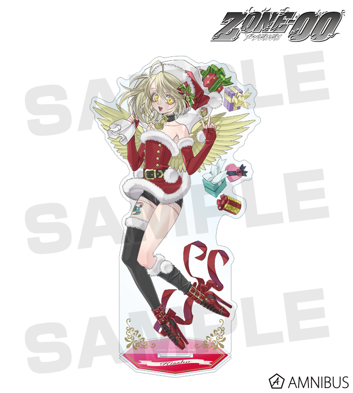 九条キヨ先生 描き下ろしイラスト 吉祥 サンタver. BIGアクリルスタンド