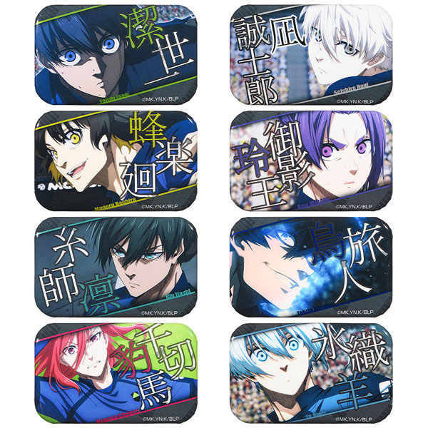 ブルーロック トレーディング場面写缶バッジ 8個入りBOX[グッドスマイルモーメント]《０９月予約》