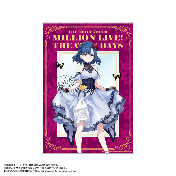【限定販売】アイドルマスター ミリオンライブ！ アクリルアート 七尾百合子 モルフォ・パレシア ver.[あみあみ]《１１月予約》