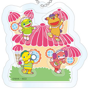 ぐ～チョコランタン シャカシャカアクリルキーホルダー (2)家