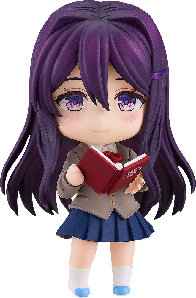 グッドスマイルカンパニー ドキドキ文芸部! ねんどろいど ユリ プラスチック製 塗装済み可動フィギュア ノンスケール 専用台座付属 全高約100mm 再販