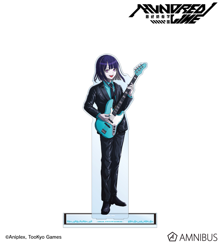 描き下ろし 九十九今馬 ロックバンドver. 特大アクリルスタンド