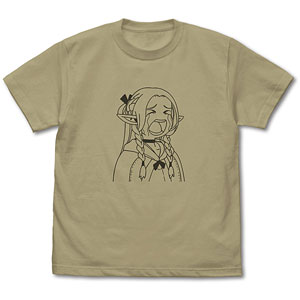 ダンジョン飯 マルシルの「こりッごり！！」 Tシャツ/SAND KHAKI-S