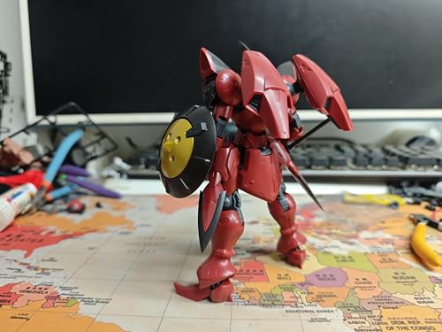 LEBOO 酋長大陸 1/144 超動騎兵シリーズ アクターン【双頭彫り】 大地紅 プレペイント済みプラスチックモデル組み立てキット