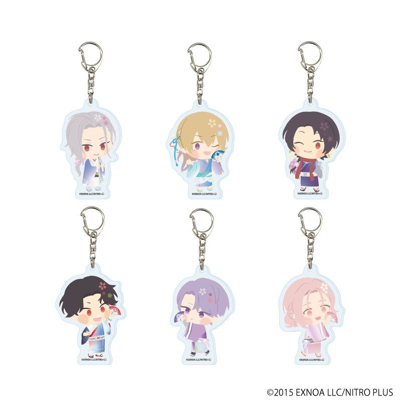 アクリルキーホルダー「わんぱく！刀剣乱舞」143/コンプリートセット(全6種)