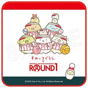 すみっコぐらし ハンドタオル ROUND1ver. ホワイト
