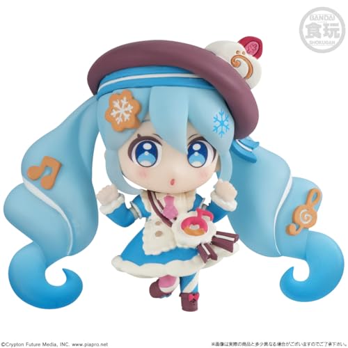 バンダイ(BANDAI) SNOW MIKU2026 COLLECTION チューインガム 食玩 【BOX販売/8個セット】