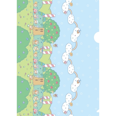 【グッズ-クリアファイル】星のカービィ クリアファイル おさんぽ【再販】