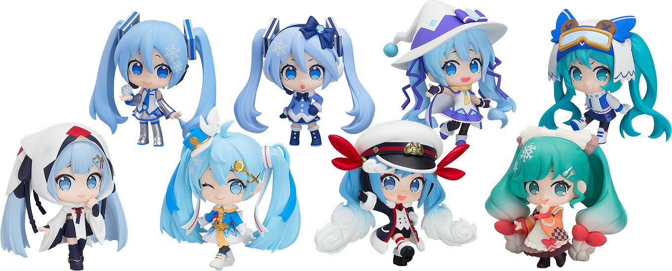 【あみあみ限定特典】ブラインドボックスシリーズ 雪ミクオールスターズ フィギュアコレクション Vol.1 8個入りBOX【送料無料】