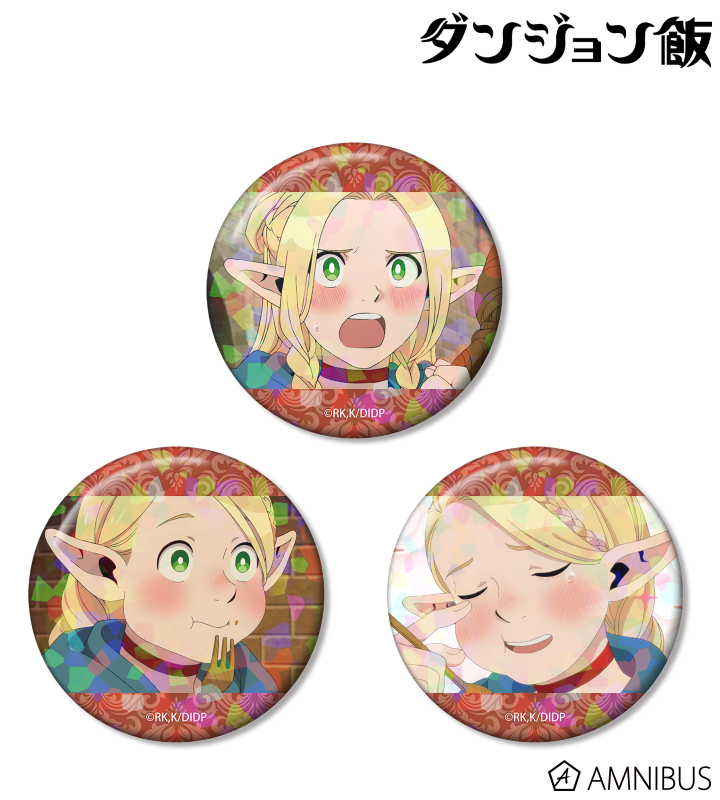 マルシル 場面写ホログラム缶バッジ3個セット