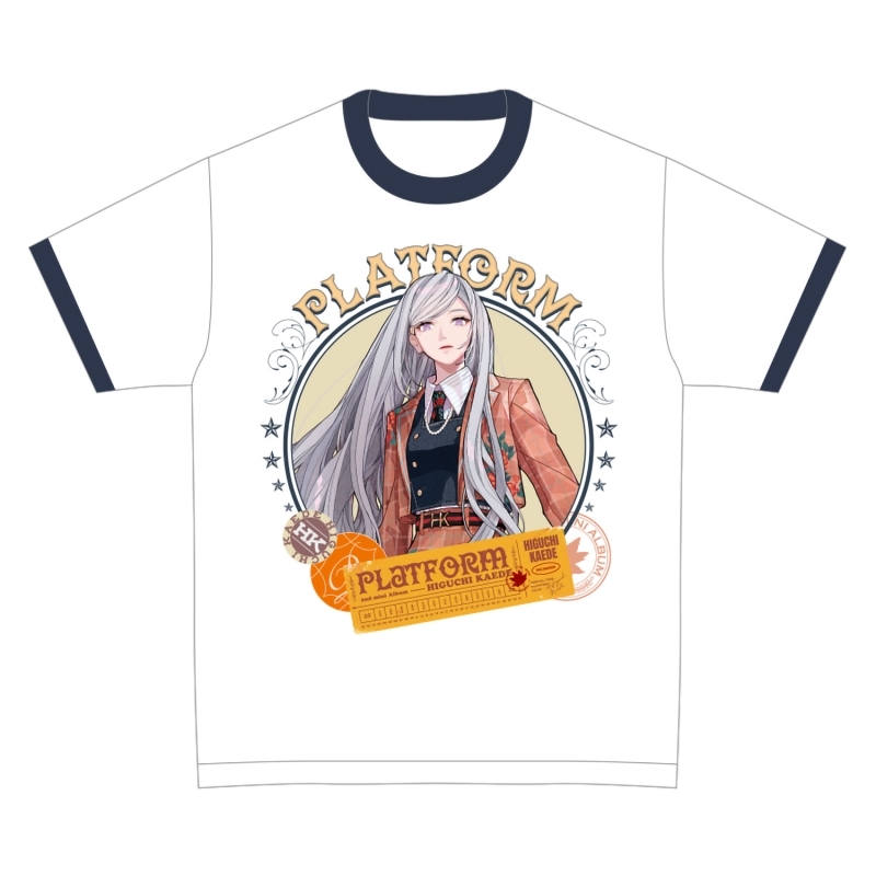 樋口楓 2ndミニアルバム「PLATFORM」リリース記念 Tシャツ(L)