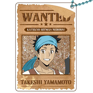 「家庭教師ヒットマンREBORN！」描き下ろし パイレーツ衣装 グリッターキーホルダー 04.山本武