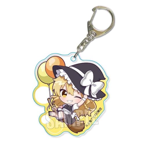 ぷかっしゅアクリルキーホルダー 東方プロジェクト/霧雨 魔理沙 バルーンver.