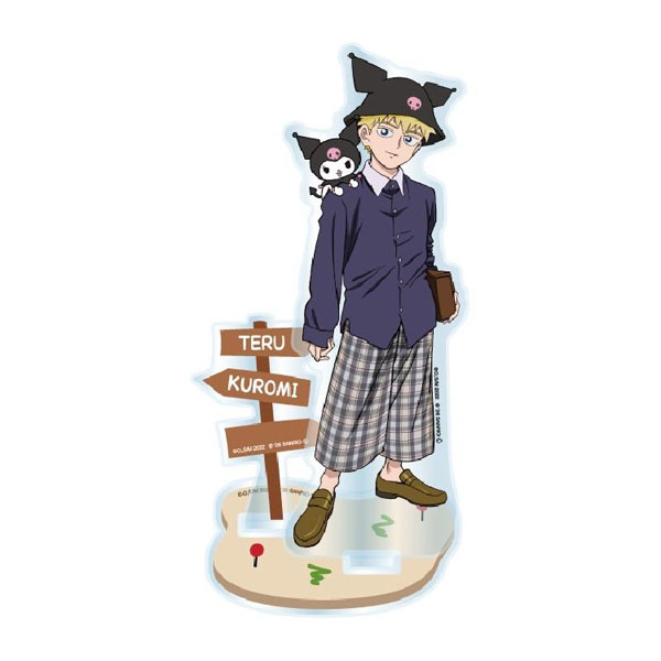 モブサイコ100 III × サンリオキャラクターズ(Travel Series) アクリルスタンド 花沢輝気＆クロミ