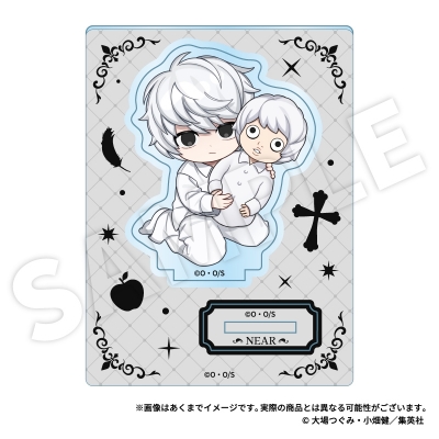 【グッズ-スタンドポップ】DEATH NOTE ミニキャラスタンド 指人形ver. ニア【再販】