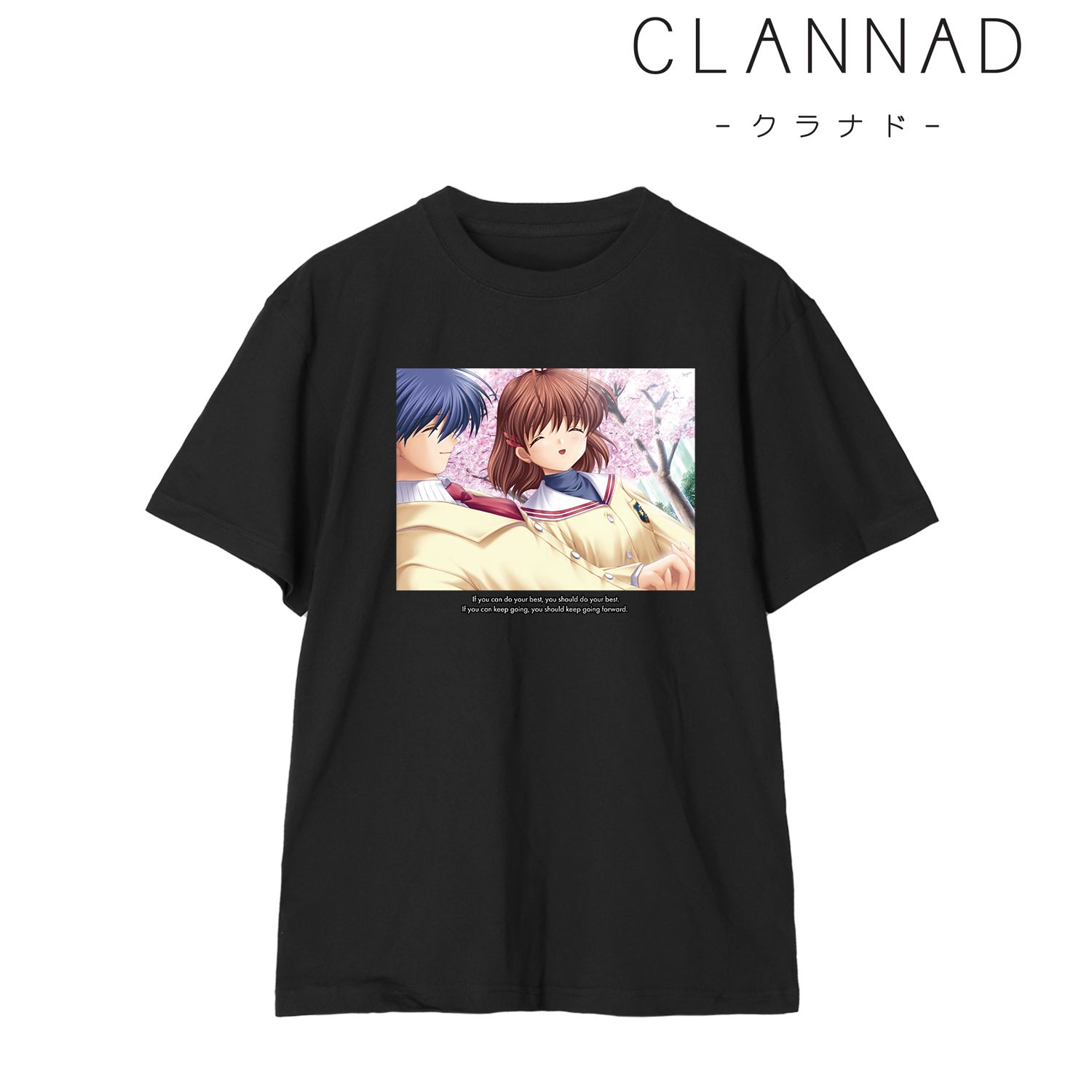 CLANNAD_サイズ/XL_古河 渚 名場面Teeユニセックス