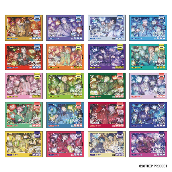 18TRIP Cheerカードコレクション Vol.1 10パック入りBOX