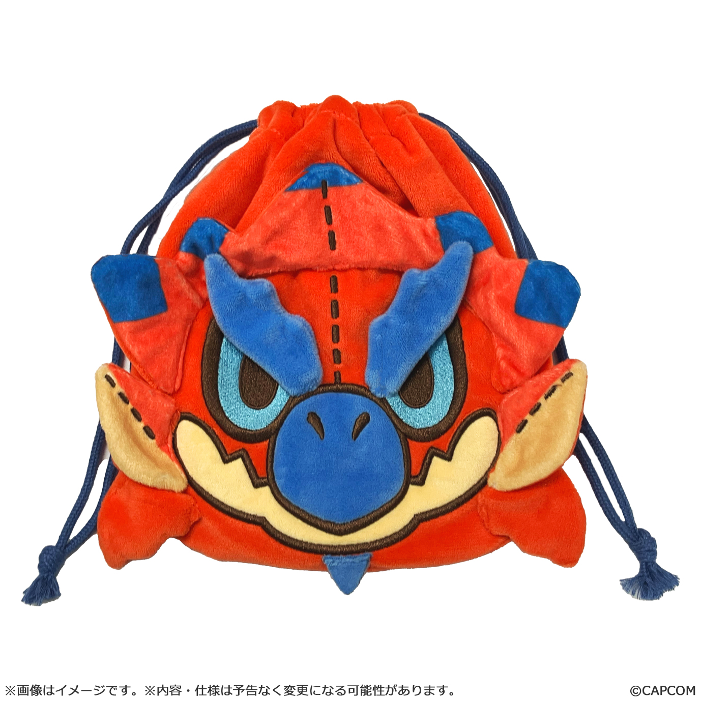 モンスターハンター モンでふぉ 巾着ポーチ リオレウス