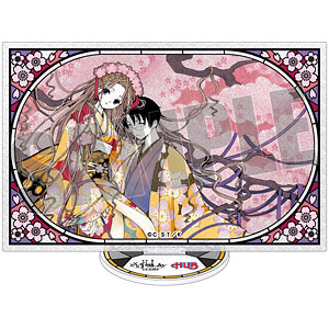 【限定販売】xxxHOLiC×HUB ステンドグラス風アクリルスタンド 四月一日君尋＆五月七日小羽