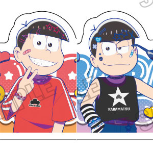 TVアニメ「おそ松さん」 描き下ろしラメアクリルバッジコレクション デコラver. 6個入りBOX