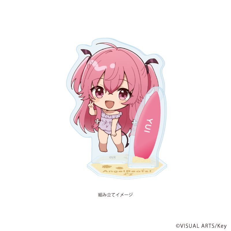アクリルスタンドプレート「Angel Beats!&Charlotte」12/芳岡 ユイ(ミニキャライラスト)