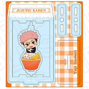 TVアニメ「呪術廻戦」 くるくるアクリルスタンド 虎杖悠仁 カップケーキ ver.