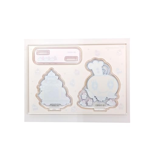 マリモクラフト たまごっち プチプチおみせっちシリーズ レイヤーアクリルスタンド めめっち W115×H82mm/台座：W55.3×H19.1mm MTMG-005