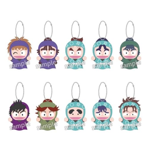 バンダイナムコヌイ(Bandai Namco Nui) 忍たま乱太郎 指人形マスコット Vol.4 2593559 約H95×W75×D50mm ※単品販売 柄は選べません