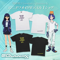 機動戦士Gundam GQuuuuuuX　コンニチワオイソギデスカＴシャツ（2025年12月お届け）