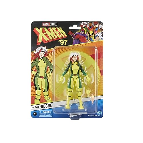 ハズブロ(Hasbro)ハズブロ マーベルレジェンド シリーズ マーベル ローグ、X-Men ‘97 コレクション用6インチ(15 cm)アクションフィギュア、マーベルレジェンド アクションフィギュア F6546 正規品