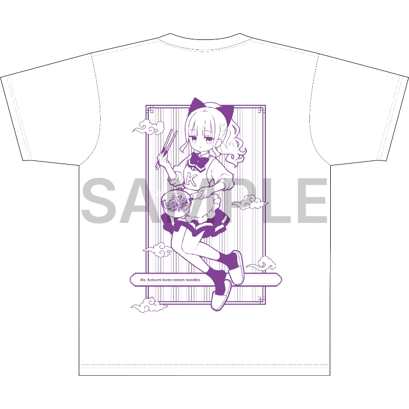 ラーメン大好き小泉さん Tシャツ 制服エプロン デフォルメ ver.【催事商品】