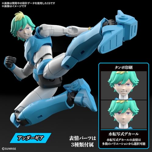 BANDAI SPIRITS(バンダイ スピリッツ) 30MF 鎧真伝サムライトルーパー 水簾のムサシ ノンスケール 色分け済みプラモデル