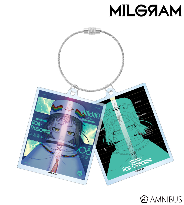 アマネ『なんでもにうむ』 ジャケットイラストver. 2連ワイヤーBIGアクリルキーホルダー