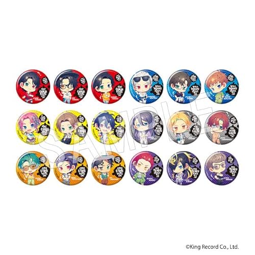 中外鉱業 ヒプノシスマイク Division Rap Battle トレーディング缶バッジ BOX商品 全18種 18個入り ブリキ製