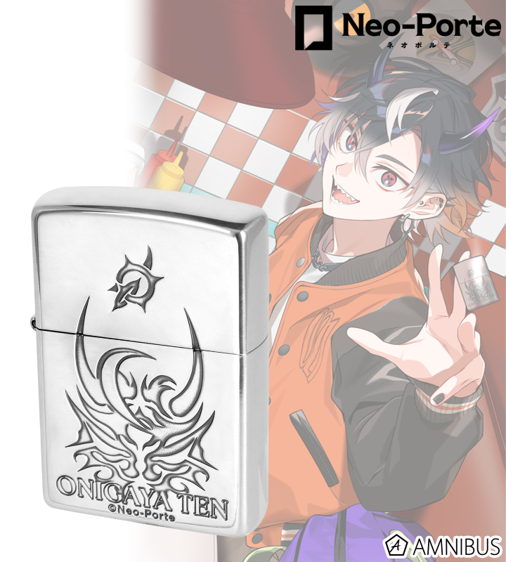 ZIPPOコラボ 鬼ヶ谷テン ライター