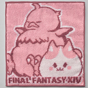 ファイナルファンタジーXIV ハンドタオル でぶチョコボ＆ファットキャット
