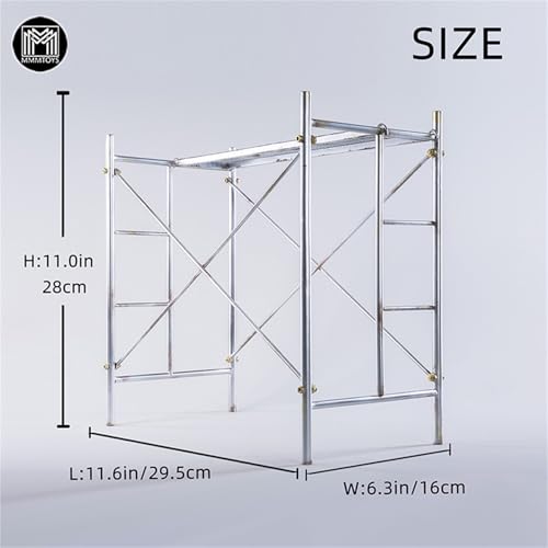 MAIBED 工業用足場 フィギュア 29.5cm リアル 模型 コレクション 情景 1/12スケールフィギュア対応 撮影道具 置物 飾り オリジナル おもちゃ シーンモデル