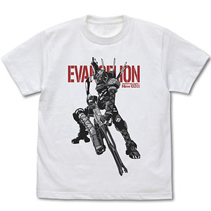 EVANGELION エヴァンゲリオン新2号機α Tシャツ/WHITE-M