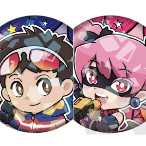 TVアニメ『ヴィジランテ -僕のヒーローアカデミア ILLEGALS-』 トレーディング缶バッジ ミニキャラver. 6個入りセット