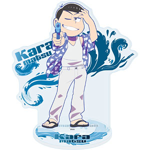 アクリルスタンド「おそ松さん」02/カラ松 ウォーターフェスver.(描き下ろしイラスト)