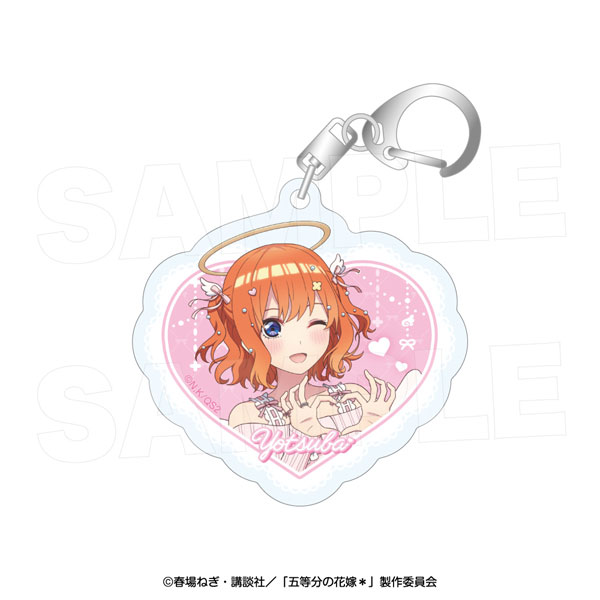 五等分の花嫁* アクリルキーホルダー(エンジェルリボン) 中野四葉