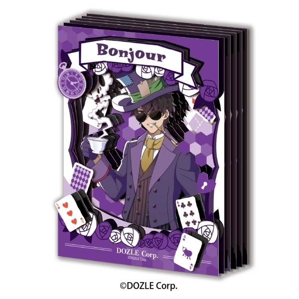 【予約2025年10月】ドズル社 PAPER SHADOW ART mini(ペーパーシャドーアート ミニ) SA-M52 ぼんじゅうる エンスカイ