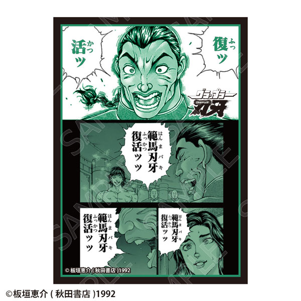 刃牙シリーズ グラフィックスリーブ 烈海王「復ッ活ッ」 パック