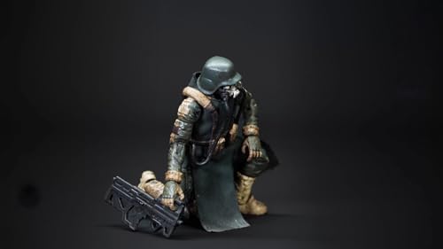 SYXLCYGJ 1/18 ACID RAIN Action Figures Kits 可動フィギュア 塗装済み 完成品 (PBB-AR005海陆战壕兵)