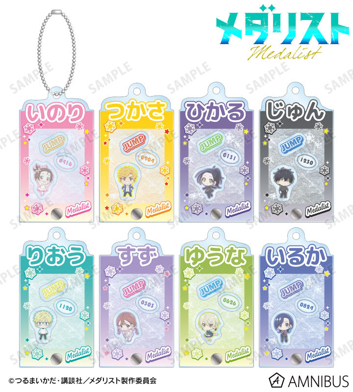 トレーディングパーツ付きフレームアクリルチャーム